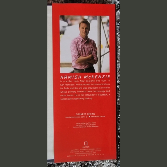 Brand New Hardcover Insane Mode by Hamish McKenzie - Picture 4 of 4